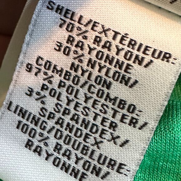 Diane Von Furstenberg DVF Julianna Lace Wrap Dress Green 3/4 Sleeve Size 10 - Picture 13 of 15